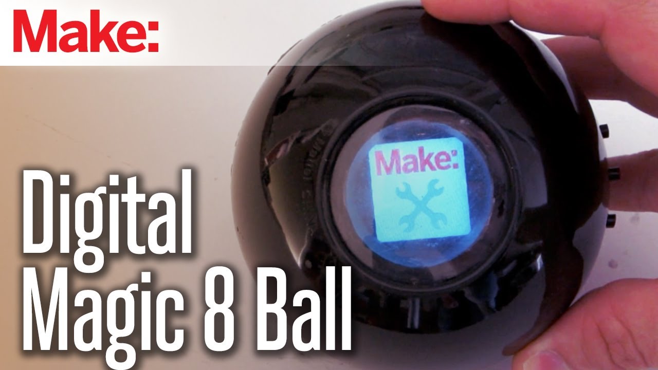 DIY Hacks & How To's: Digital Magic 8 Ball 