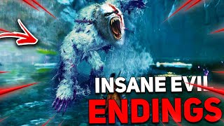 10 INSANE EVIL ENDINGS THAT YOU CAN UNLOCK IN GAMES