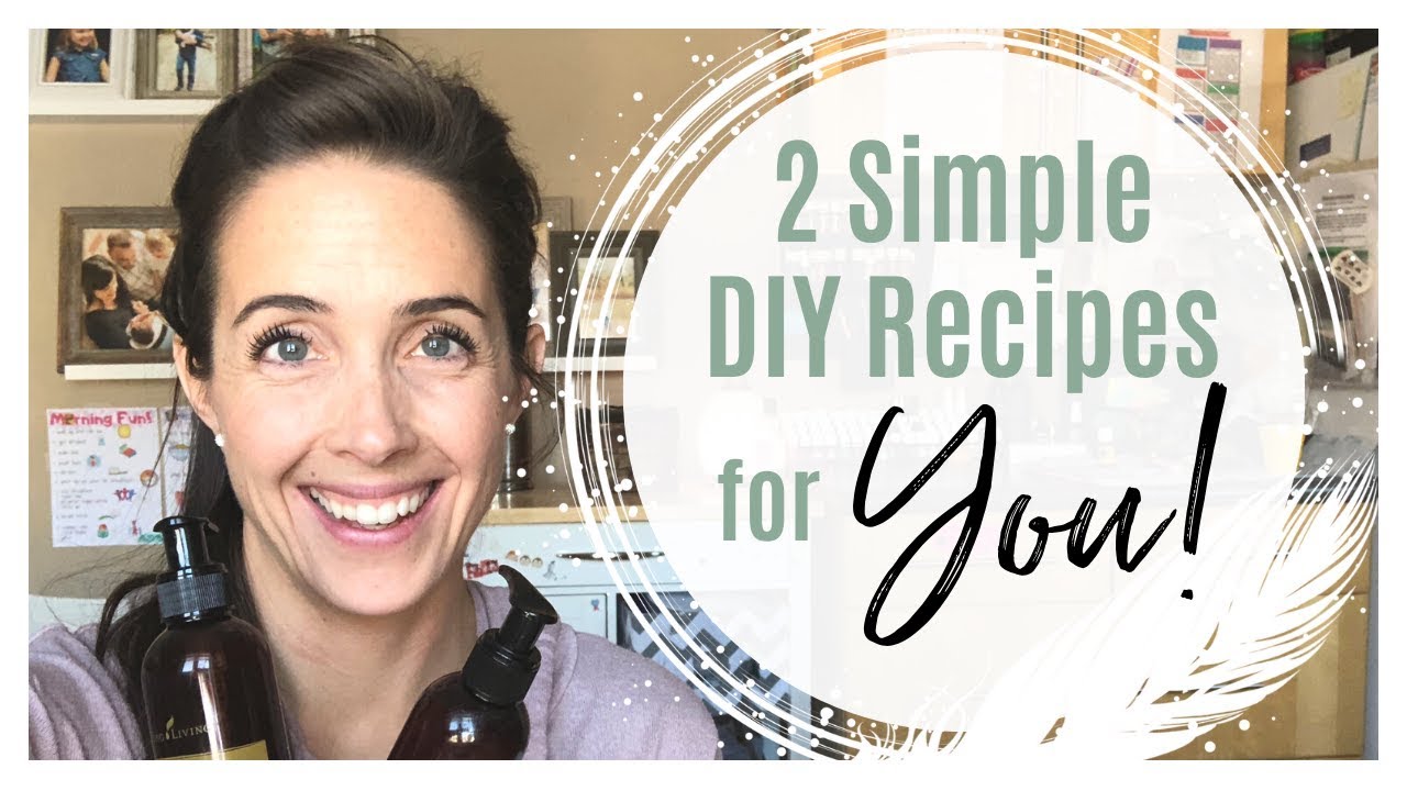 2 Easy Chemical Free DIY Recipes for YOU! - YouTube