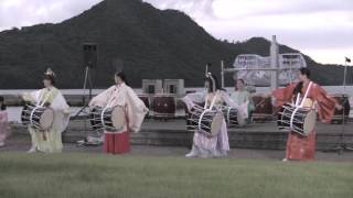 和太鼓演奏　丹後七姫劇団