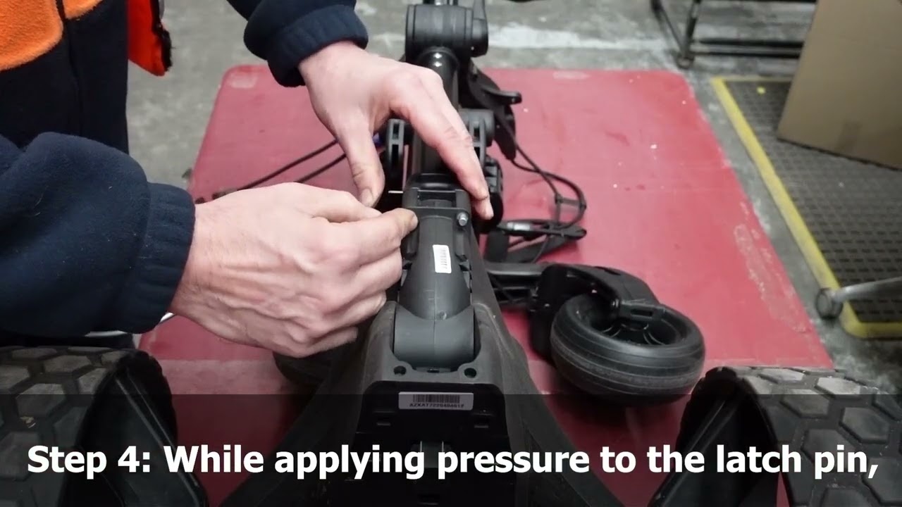 How to Repair the Lifting Lever Latch for MGI Zip Series Golf