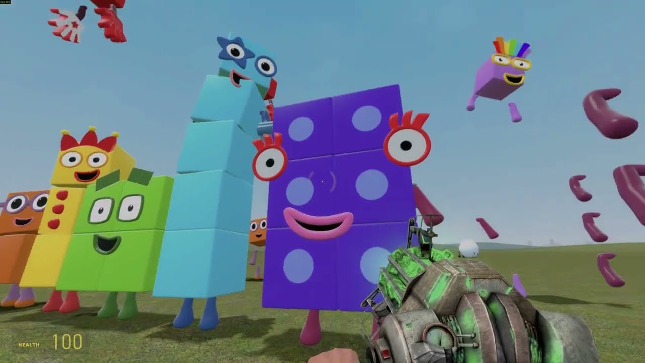 enseñando a mama a jugar garrysmod!!