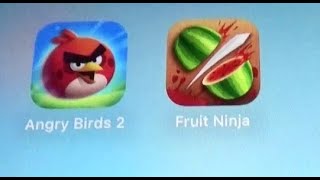 Angry Birds 2 Vs Fruit Ninja screenshot 5