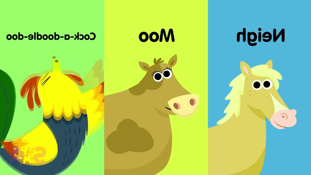 Super Simple Songs Animals Song Intro Logo Sponsored By Preview 2 Mokou Deepfake Effects