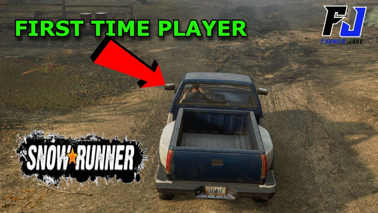 SNOW RUNNER LIVE! First time player!