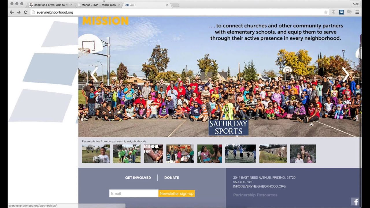 Aplos Webinars - How to add a donate button