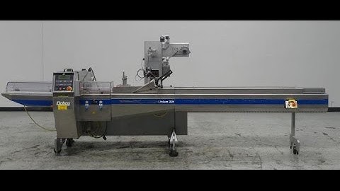 Used- Bosch Doboy Model Linium 301 Horizontal Flow Wrapper - stock # 71528034