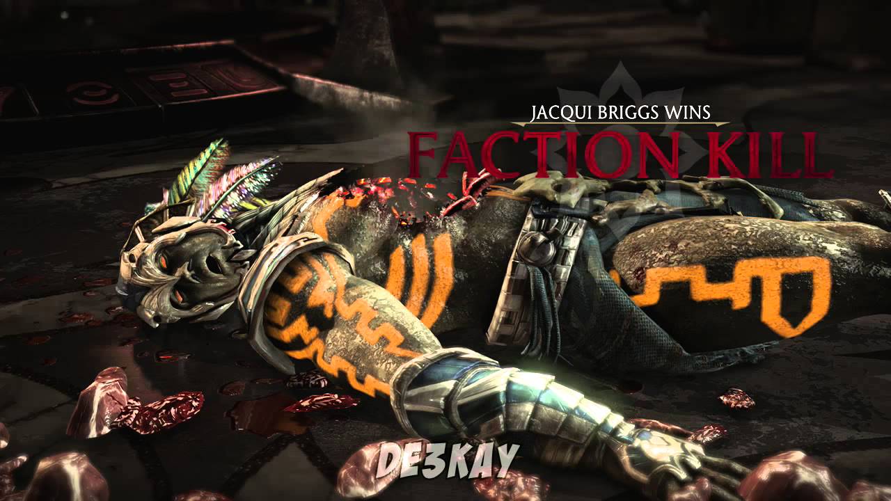 MKX All 5 White Lotus Faction Kills YouTube