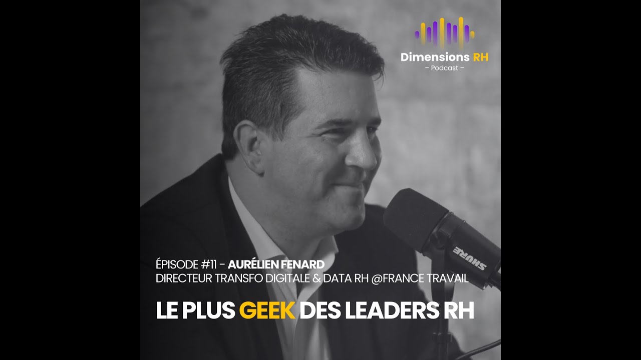 Le plus geek des leaders RH  - Aurélien Fenard  - Dimensions RH   #11