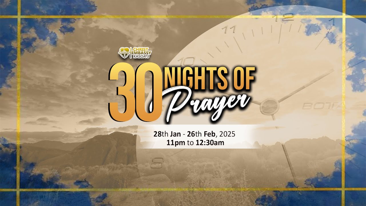 LIVE: 30 NIGHTS OF PRAYER | DAY 6 - YouTube