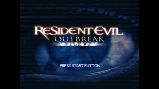 Resident Evil Outbreak File #2 Menu