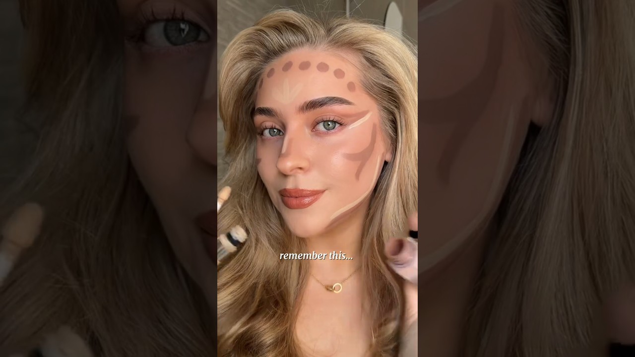 ​The "Secret Hack" Vibe: Stop Contouring Wrong! 🛑 Try This Instead ✨#shorts
