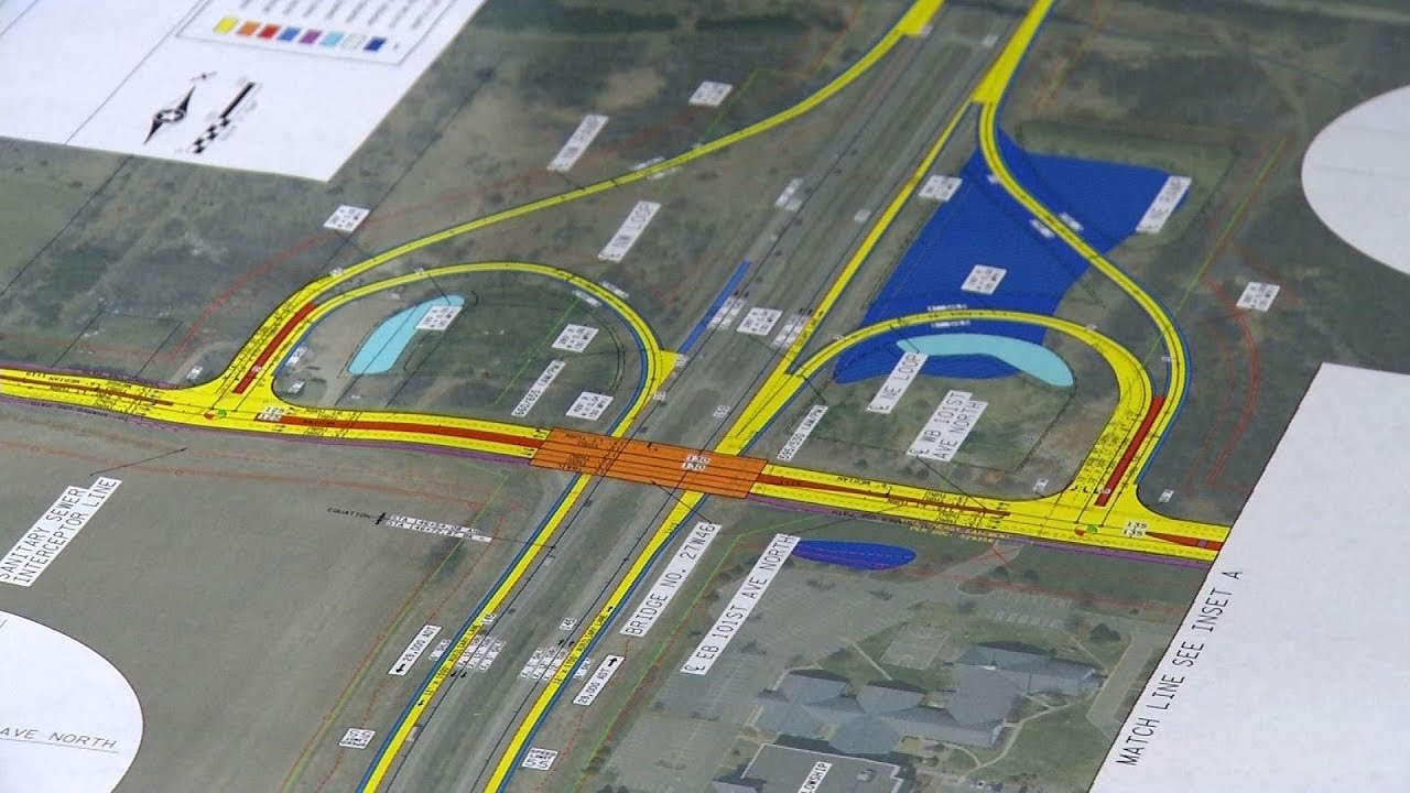 Plans Released for intersection of Hwy 169/101st Avenue