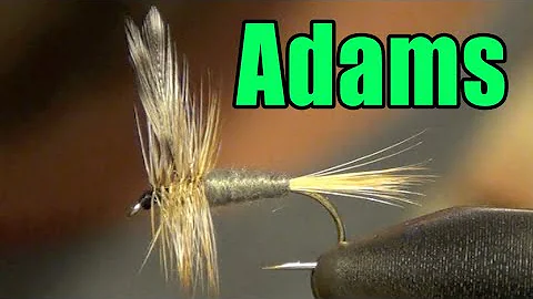 Adams Fly Tying - Best All Purpose Classic Dry Fly...