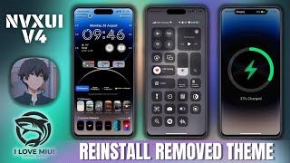 Install Removed Theme NVXui V4 On Xiaomi Devices Without Root | Work On Global screenshot 3