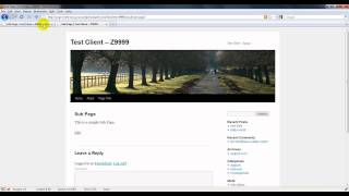 WordPress Tutorial: Page Attributes
