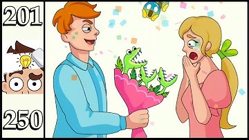 Dop2:Delete One Part - Answer All Levels ( 201-250) Gameplay Walkthrough