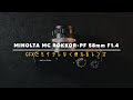 【レンズ紹介】GFXでもケラレなく使えるレンズ<minolta ROKKOR 58mmf1.4>