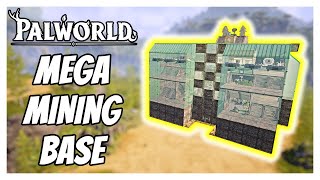 I Built a MEGA MINING BASE in Palworld (and You Can TOO!) | Palworld