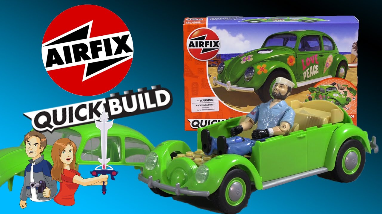 Airfix Quick Build Volkswagen Camper and Beetle - Michael's Modern Musings