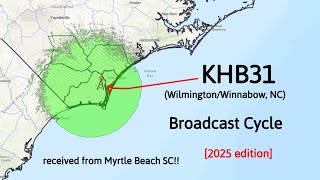 KHB31 Winnabow NC Broadcast Cycle w Coastal Flood Advisory - 2025