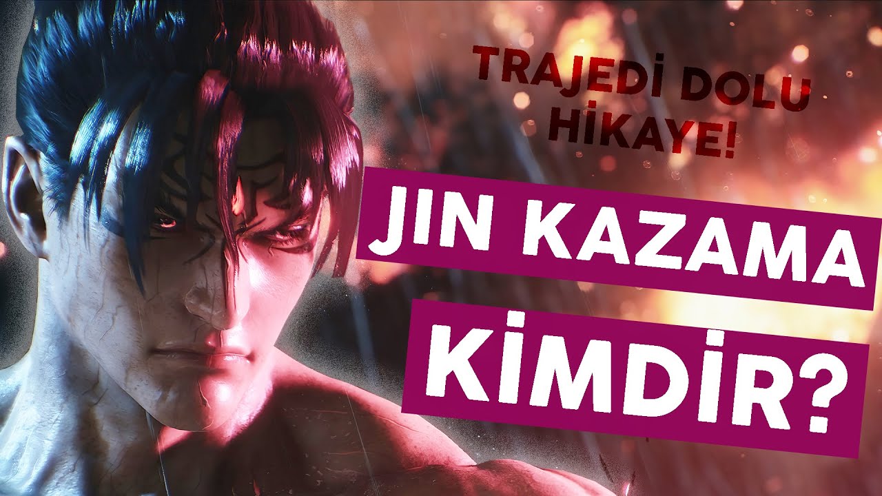 Jin KAZAMA'NIN TRAJEDİLERLE DOLU HAYAT HİKAYESİ #tekken #gaming #