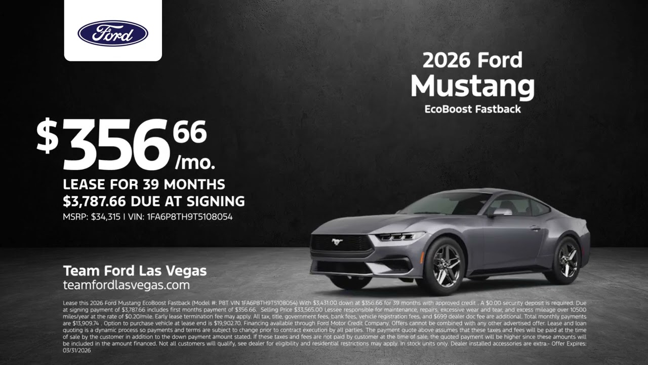 Ford Mustang 01/25/2026 6813876