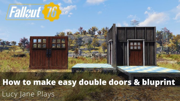 Fallout 76 How To Build Double Doors