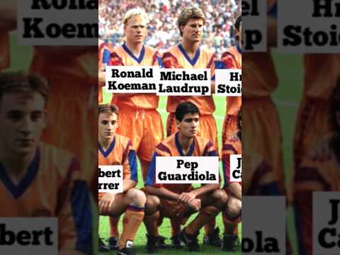 Guardiola,Koeman & the rest of the Barcelona squad 1992 European Cup Final vs Sampdoria Guardiola,Koeman & the rest of the Barcelona squad 1992 European Cup Final vs Sampdoria Thumbnail