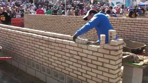 SPEC MIX Bricklayer 500 Competition 2009