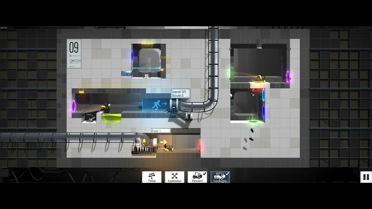 Bridge Constructor Portal - Portal Proficiency - Level 9 - YouTube