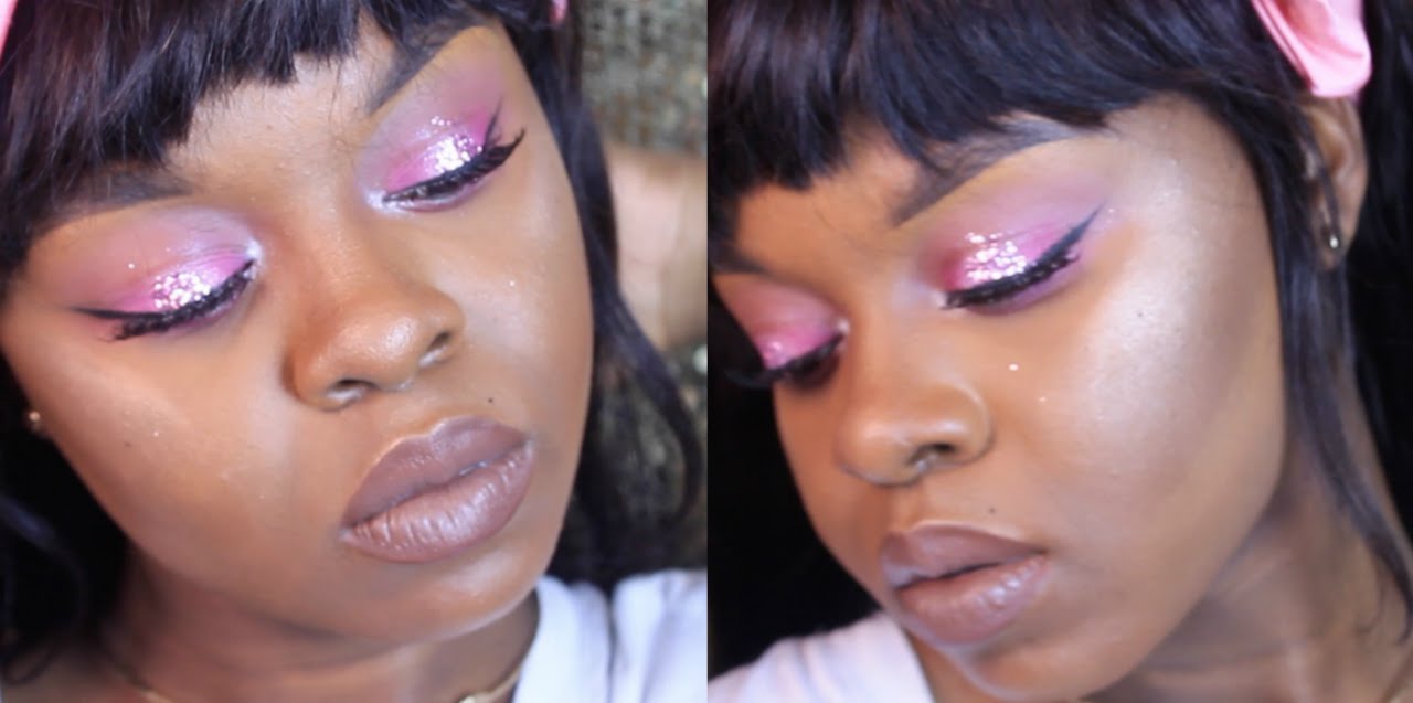 Pretty In Pink NYE Makeup Look | HeroicDisasterr