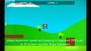 Flash platform game developing - Part 1 [beta1-3]