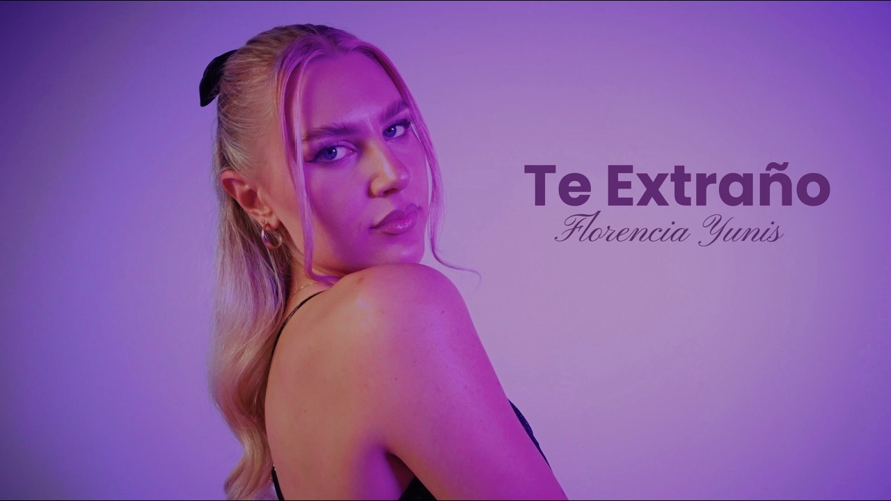 Watch Florencia Yunis - Te Extraño (Official Lyric Video) on YouTube Watch Florencia Yunis - Te Extraño (Official Lyric Video) on YouTube