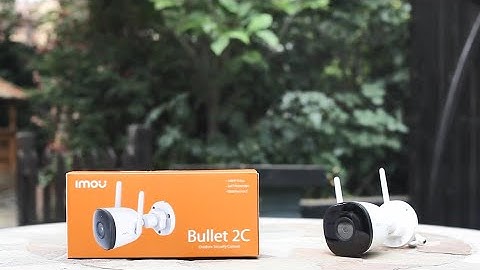 Imou Bullet 2C - Bulit-in Mic With Superb Night Vision