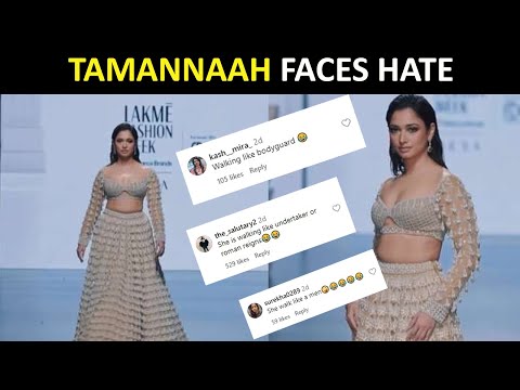 Tamannaah Bhatia becomes target of trolls for her latest ramp walk video @ETimes