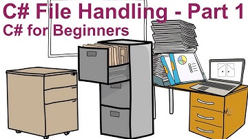 C# for Beginners - Part 22.1 - C# File Handling Tutorial (Part 1 - Introduction)