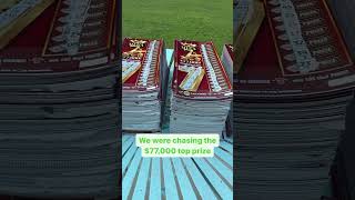 Looking for the $77,000! #Lottery #LotteryTicket #Lotto #ScratchOffs #Gambler #BigWin #WestVirginia