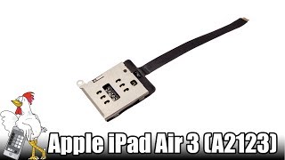 Guía del Apple iPad Air 3 (A2123): Cambiar lector de tarjetas