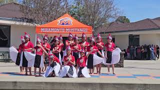 Micah's Hmong dance performance 2024 lunch on the lawn - Leekong Xiong- lamvong