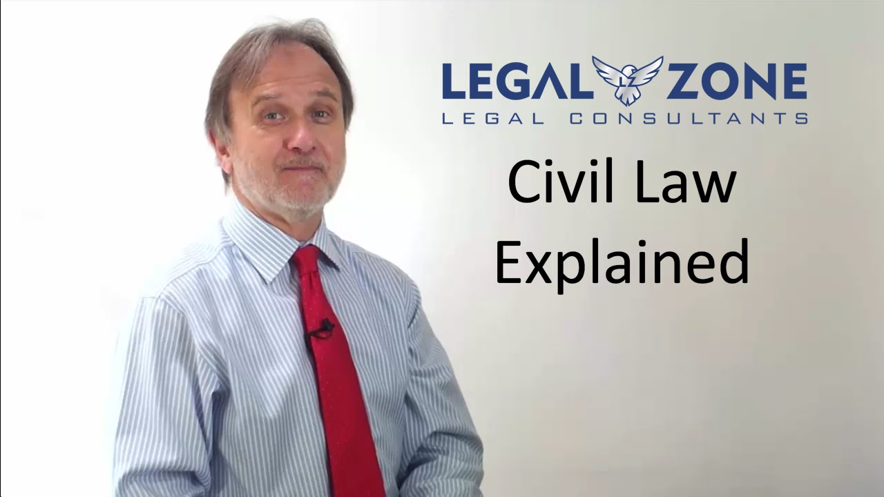 Civil law Explained YouTube