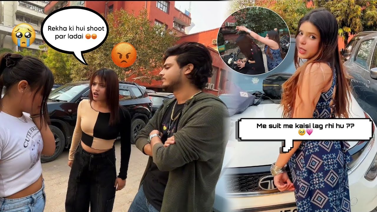 Shoot pe hogyi ladai 😡 ||  Kajal Jaiswal vlog 