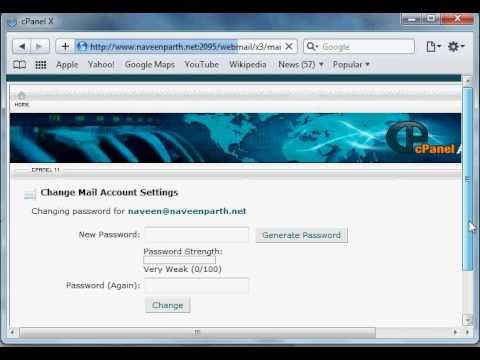 access webmail on cpanel