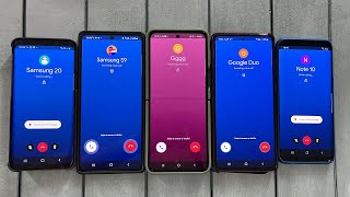 Google Duo & Meet / Samsung Z Flip 3 & s8,9 & Note 10,20