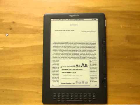 What Kindle For Sight Impaired