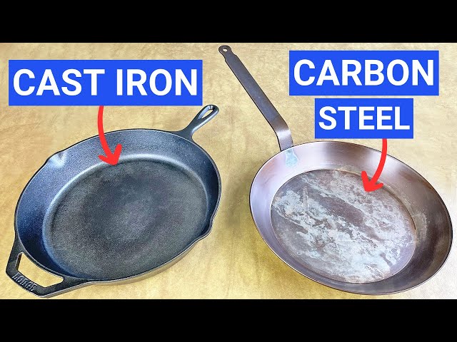 Stainless Steel vs. Carbon Steel Pans: 10 Differences & How to Choose 