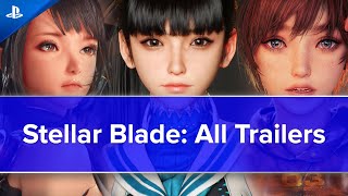 All Stellar Blade Trailers [Project Eve] | No Commentary