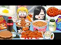 ASMR MUKBANG 광찌&amp;언짜니의 편의점 불닭볶음면, 치킨, 김밥, 햄버거 먹방 FIRE Noodle &amp; HOT DOG &amp; GIMBAP EATING SOUND!