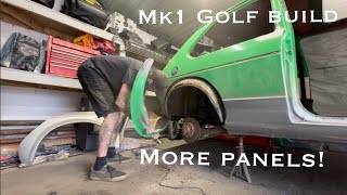 MK1 Golf build  Rear arch time!