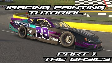 How to paint a car for iRacing using Photoshop - Part 1 - The Basics